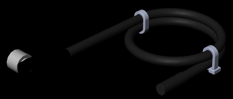Euchner SWLF3-5000P Actuator/sensor connecting cable, M8 angle coupling with self-locking screw connection, 3-pin Turkey