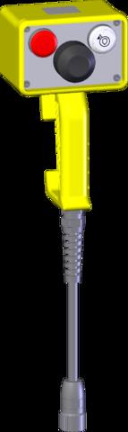 Euchner ZSB122338 ZSB, housing G3, 3-stage, 1 illuminated pushbutton, 1 LED, cable Turkey
