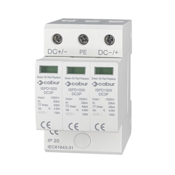 Cabur ISPD1500DC3P DC surge protection devices Turkey