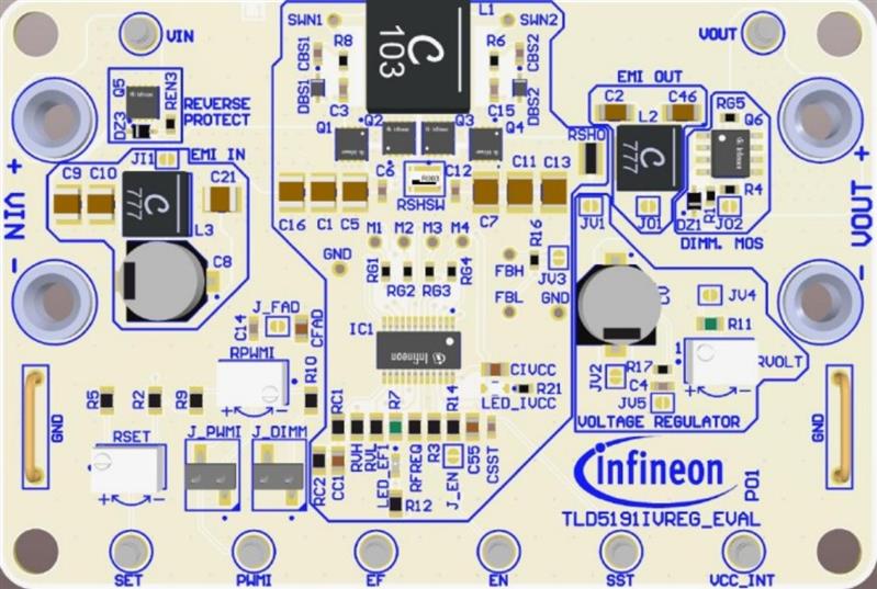 Infineon TLD5191IVREG_EVAL Turkey