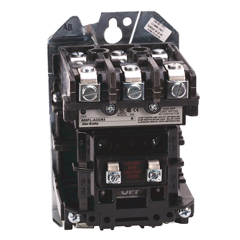Allen Bradley 500FL-BOD93 NEMA Size 1 Feed Thru Lighing Contactor Turkey