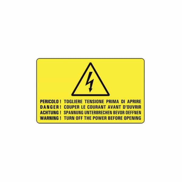 Cabur ETVIN128 Warning labels Turkey