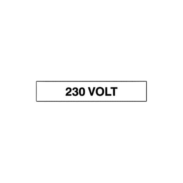 Cabur ETVIN117 Warning labels Turkey