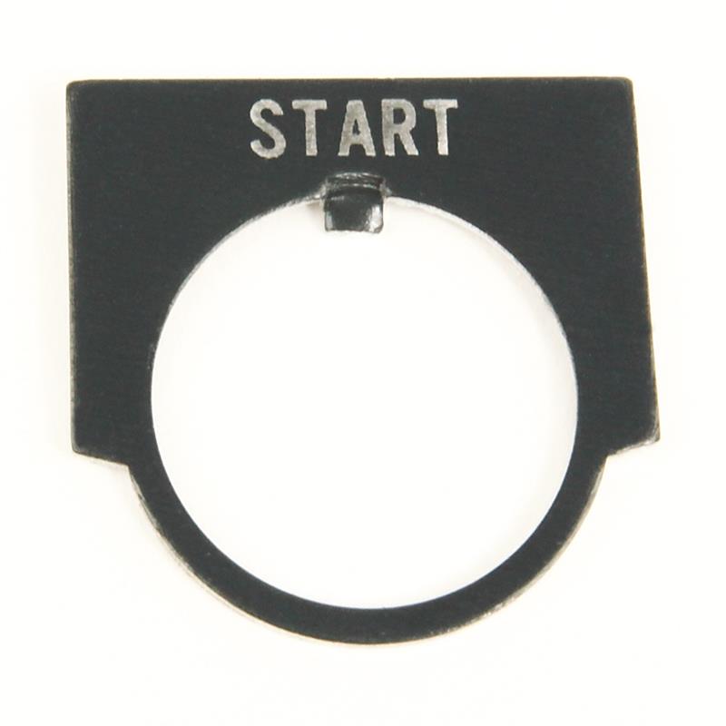 Allen Bradley 800MR-W19 22mm 800MR START Legend Plate Turkey
