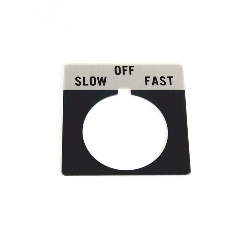 Allen Bradley 800T-X546 30mm 800T SLOW-OFF-FAST Legend Plate Turkey