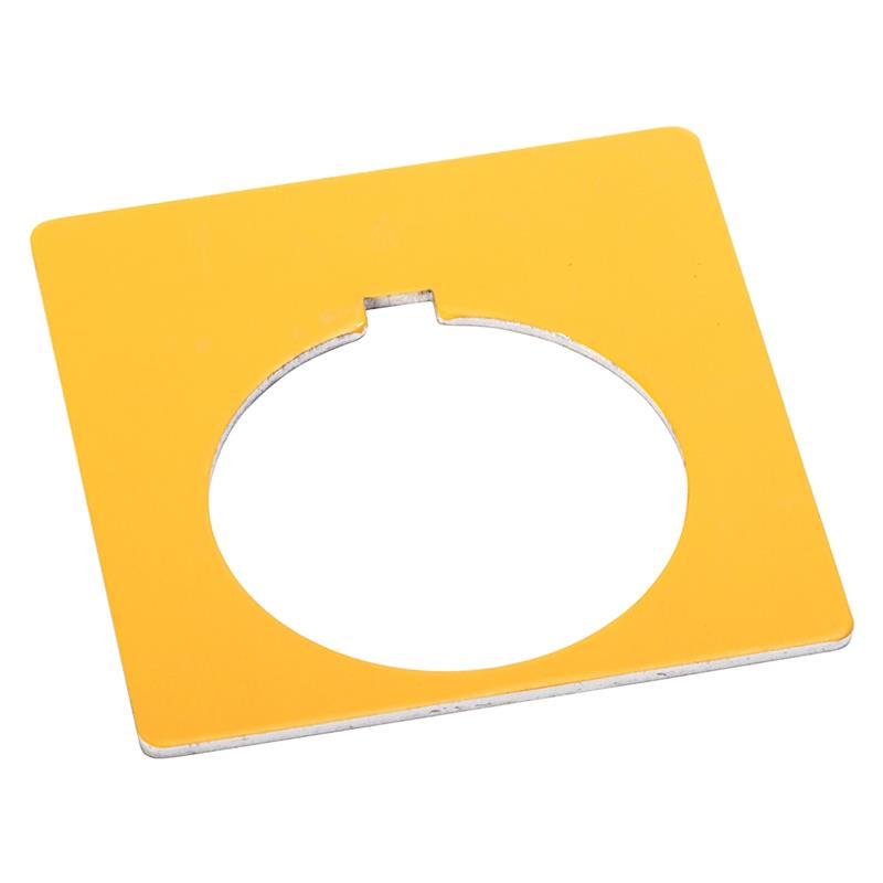 Allen Bradley 800T-X679 30mm 800T Yellow Blank Legend Plate Turkey