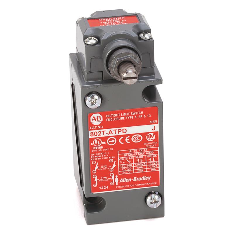 Allen Bradley 802T-ATPDS6 Metal Plug-In Oiltight Limit Switch Turkey