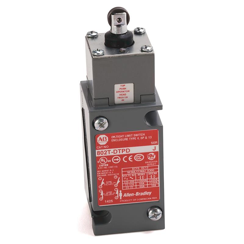 Allen Bradley 802T-DTPDS6 Metal Plug-In Oiltight Limit Switch Turkey