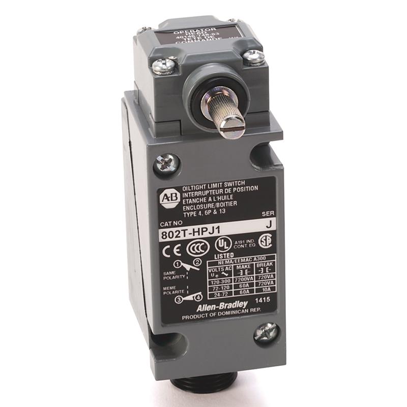 Allen Bradley 802T-HPN Plug-In Oiltight Limit Switch Turkey