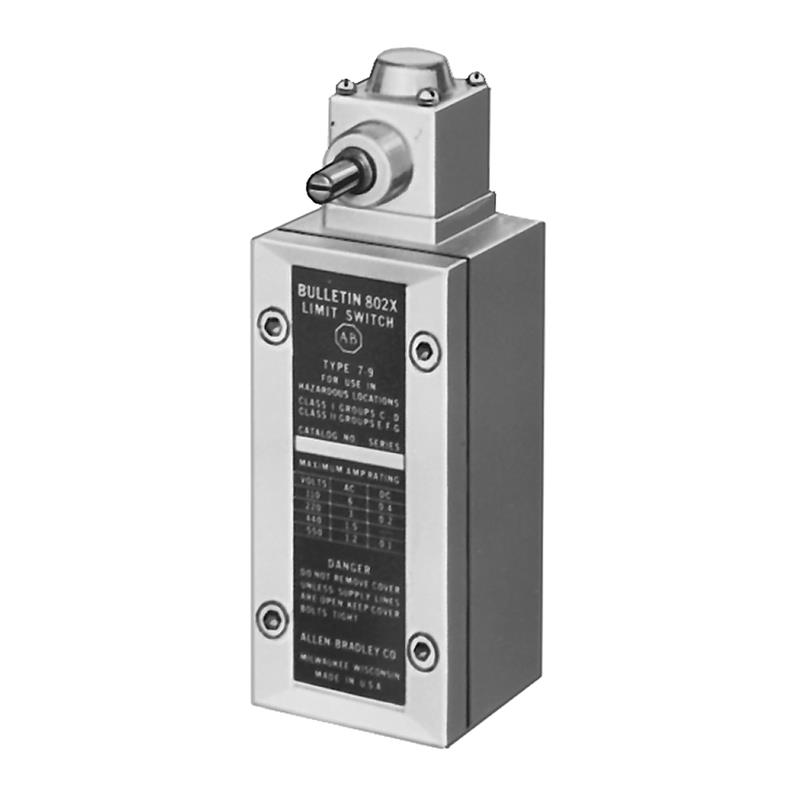 Allen Bradley 802X-AM7 Watertight Limit Switch Turkey