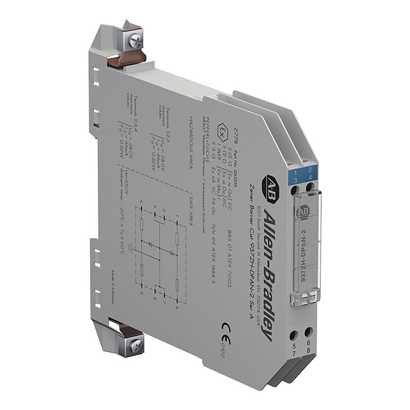 Allen Bradley 937ZH-DPAN-2 Intrinsic Safety Zener Barrier Turkey