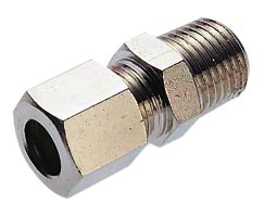 Norgren 431250418 Compression fittings external nut, Adaptor, Straight, 4mm, R1/8 Turkey