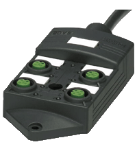 Pepperl+Fuchs V1-4A-E2-5M-PUR Quadruple splitter box with M12 connector with basic cable Turkey