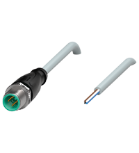 Pepperl+Fuchs V1S-G-2M-PVC Male cordset single-ended M12 straight A-coded, 4-pin, PVC cable grey Turkey