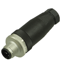 Pepperl+Fuchs V1S-G-PG9 Male connector M12 straight A-coded 4-pin, for cable diameter 6 - 8 mm, field-attachable Turkey