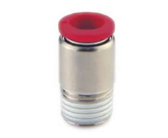 Norgren C012A0428 Pneufit C Push-in fitting, Adaptor, Straight, Internal hex, 4mm, R1/4 Turkey