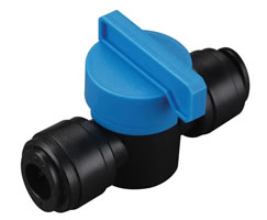 Norgren D00GR0600 Pneufit D Acetal push-in fitting, Hand valve 2/2 shut-off, Tube to tube, 6mm Turkey