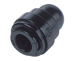 Norgren D200A0600 Pneufit D Acetal push-in fitting, End stop, 3/8