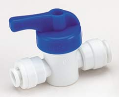 Norgren D20GR0600 Pneufit D Acetal push-in fitting, Hand valve 2/2 shut off, tube to tube, 3/8