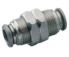 Norgren S00290600 Pneufit S Stainless steel push-in fitting, Connector, Bulkhead, 6mm, M14x1 Turkey