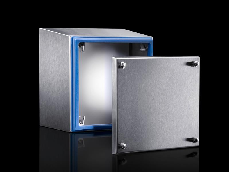 Rittal HD 1671.600 HD Terminal box, WHD: 150x150x120 mm, Stainless steel 14301, with cover and silicone seal Turkey