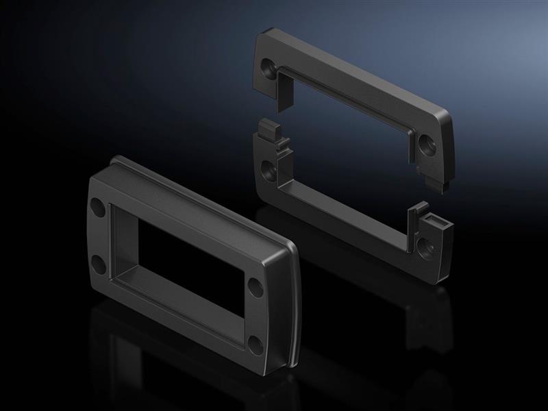 Rittal AX 2583.080 SZ Sealing frame, for cable entry, modular, for 8 seal inserts or, for connector cut-outs, 16-pole Turkey