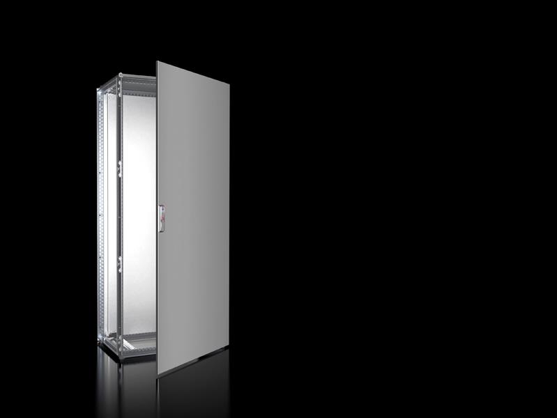 Rittal VX 8455.000 VX Baying enclosure system, WHD: 800x1800x500 mm, stainless steel, 14301, with mounting plate, single door at the front Turkey