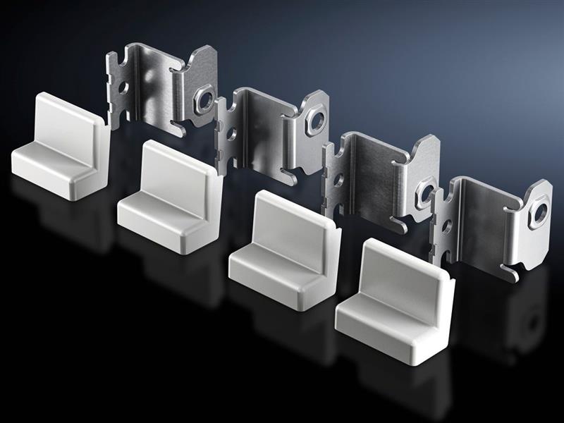 Rittal AX 2503.020 SZ Wall mounting bracket, for AX and KX, sheet steel, wall distance: 40 mm Turkey