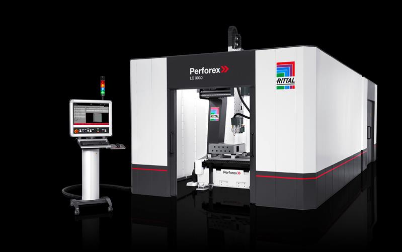 Rittal AS 4050.331 AS Perforex LC power units left, Overall dimension incl maintenance unit, (WxHxD): 5900 x 3800 x 8300 mm Turkey