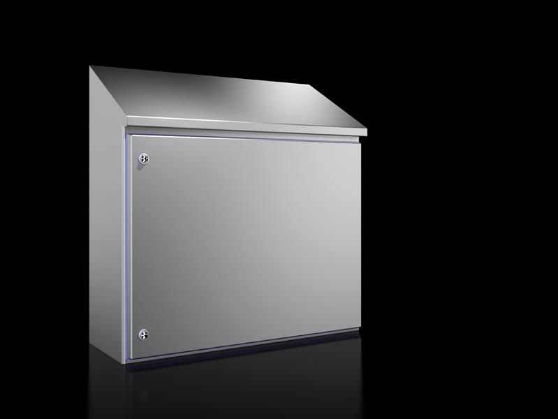 Rittal HD 1315.600 HD Compact enclosure, WHD: 810x650(H1)x821(H2)x300 mm, Stainless steel 14301, with mounting plate, with hinged door and silicone seal Turkey