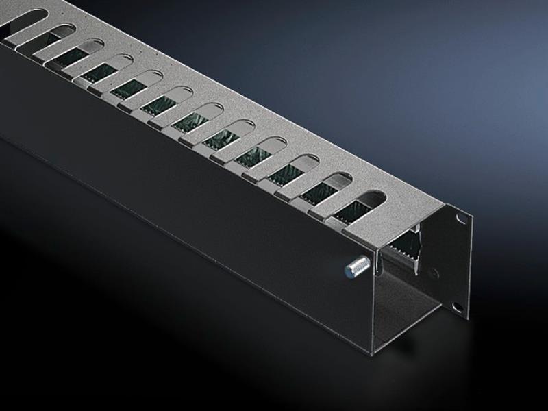 Rittal DK 5502.235 DK Cable management panel, 2 U, with front flap Turkey