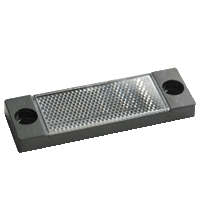Pepperl+Fuchs REF-MVR10 Reflector with Micro-structure, rectangular 60 mm x 19 mm, mounting holes Turkey