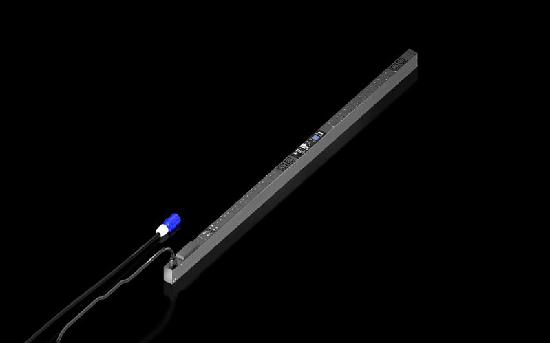 Rittal DK 7979.823 DK PDU UK, metered, compact basic power distribution incl energy measurement per phase, with network interface and display, WLD: 44 x1695 x70 mm, 16xBS 1363, 4x C19, IEC 60 320: 4x C19 Turkey
