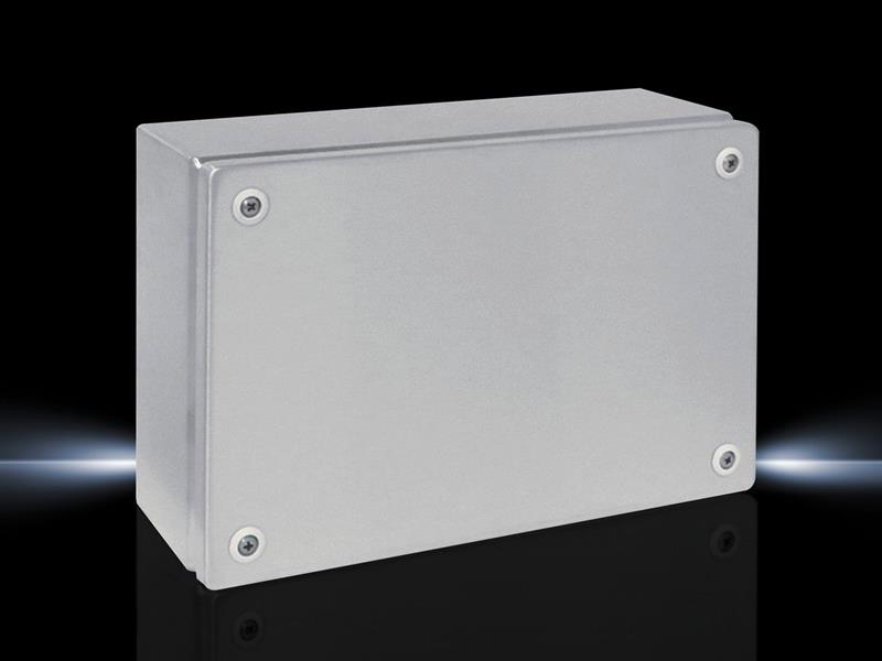 Rittal KL 1529.010 KL Terminal box, WHD: 300x200x120 mm, Stainless steel 14301, without mounting plate, with cover, without gland plate Turkey