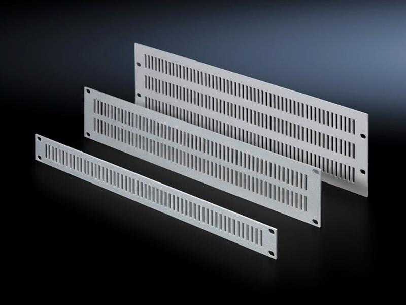 Rittal EL 2232.000 EL Ventilated front panel, 2 U, 4826 mm (19