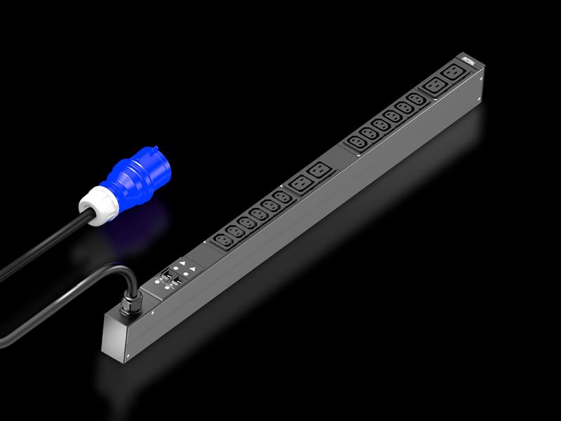 Rittal DK 7979.113 PDU basic 32A/1P CEE 12xC13+4xC19, DK PDU basic, Compact basic power distributor, WHD: 44x845x70, IEC 60320: 12 x C13, 4 x C19 Turkey