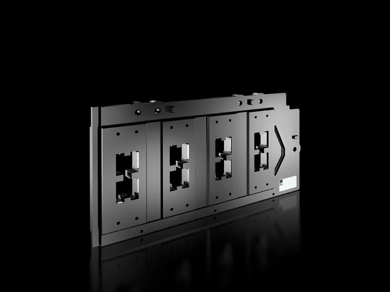 Rittal SV 9686.000 SV busbar holder (baying), 4-pole, 80 mm, for E-Cu 30 x 10 mm, duroplastic, fire protection in accordance with UL 94-V0 Turkey