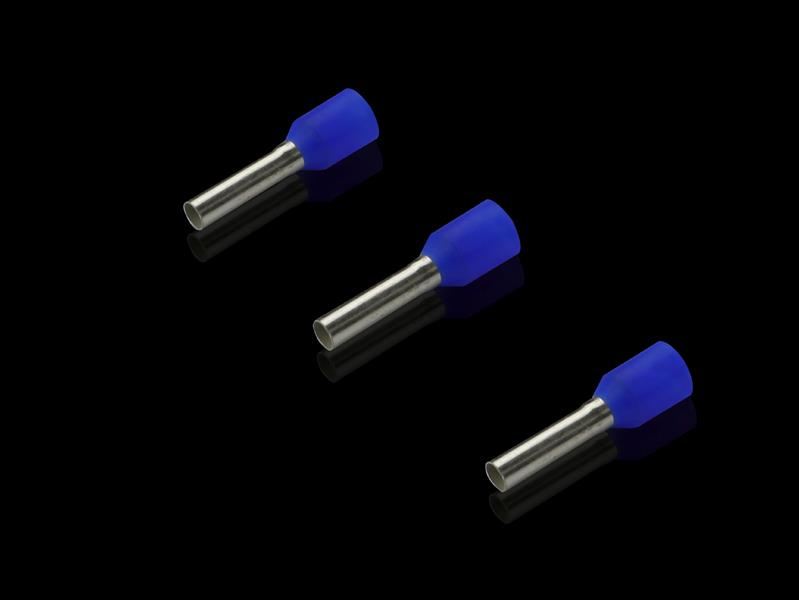 Rittal AS 4050.779 Wire end ferrules for wire processing, 25 mm², AWG 14, 10 mm, blue, loose, 500 pcs Turkey