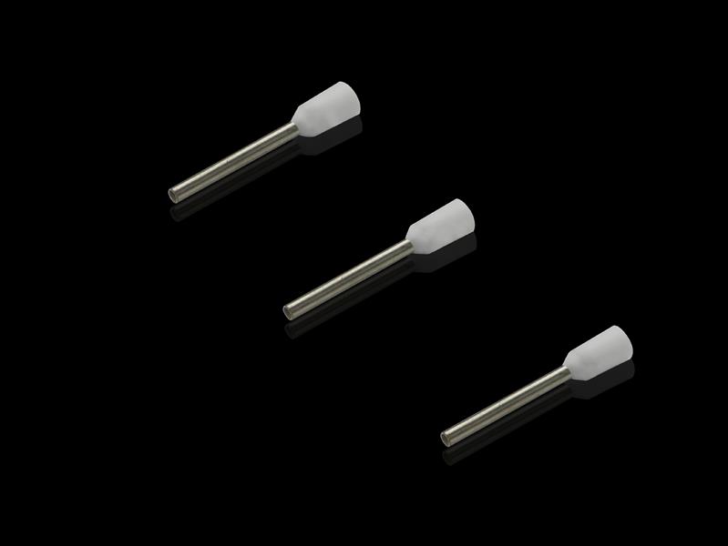 Rittal AS 4050.737 Wire end ferrules for wire processing, 05 mm², white, loose, 12 mm, 10x100 Turkey