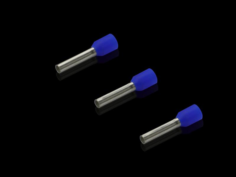 Rittal AS 4050.741 Wire end ferrules for wire processing, 25 mm², blue, loose, 12 mm, 10x100 Turkey