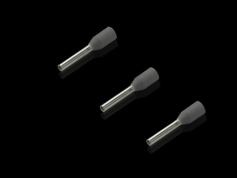 Rittal AS 4050.731 Wire end ferrules for wire processing, 075 mm², grey, loose, 8 mm Turkey