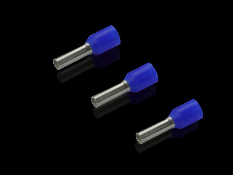 Rittal AS 4050.734 Wire end ferrules for wire processing, 25 mm², blue, loose, 8 mm Turkey