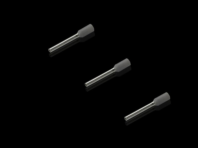 Rittal AS 4050.752 Wire end ferrules for manual preassembly, 014 mm², AWG 26, 8 mm, grey, loosely packed, 500 pc(s) Turkey