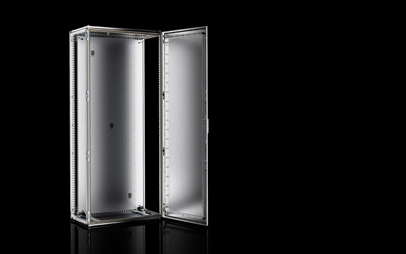 Rittal VX 8807.020 VX Baying enclosure system, WHD: 800x2000x800 mm, Sheet steel, EMC version, with mounting plate, single door at the front Turkey