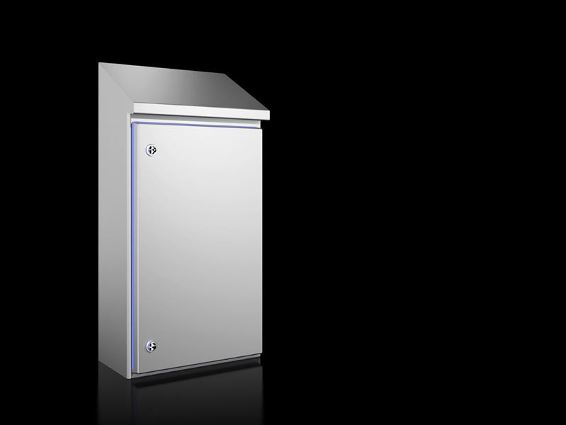 Rittal HD 1308.600 HD Compact enclosure, WHD: 390x650(H1)x769(H2)x210 mm, Stainless steel 14301, with mounting plate, with hinged door and silicone seal Turkey