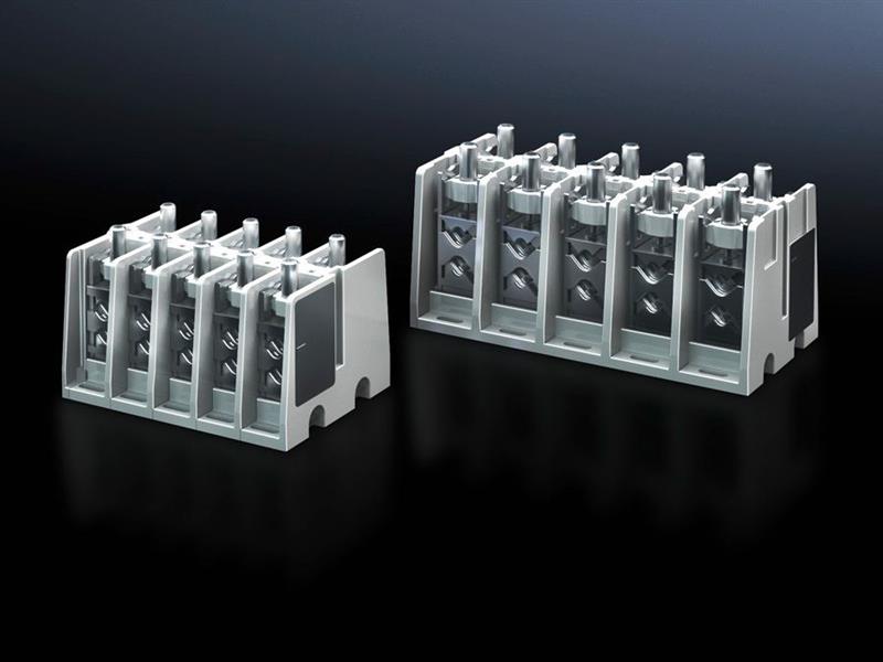 Rittal SV 9666.340 SV Connection terminal block (ISV), 250 A, 690 V, 5-pole, round conductor connection, 1x16-150/2x16-70 mm², clamping area BH: 17x21 mm Turkey