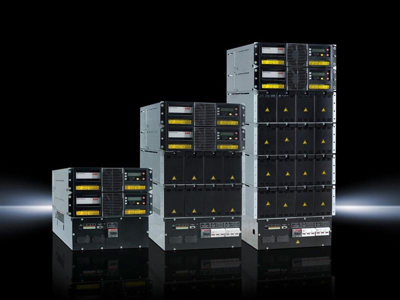 Rittal DK 7857.009 3-phase UPS systems from ABB with an operating ratio of up to 96% in double conversion mode, available in performance classes ranging from 10 kW to 200 kW per rack Turkey