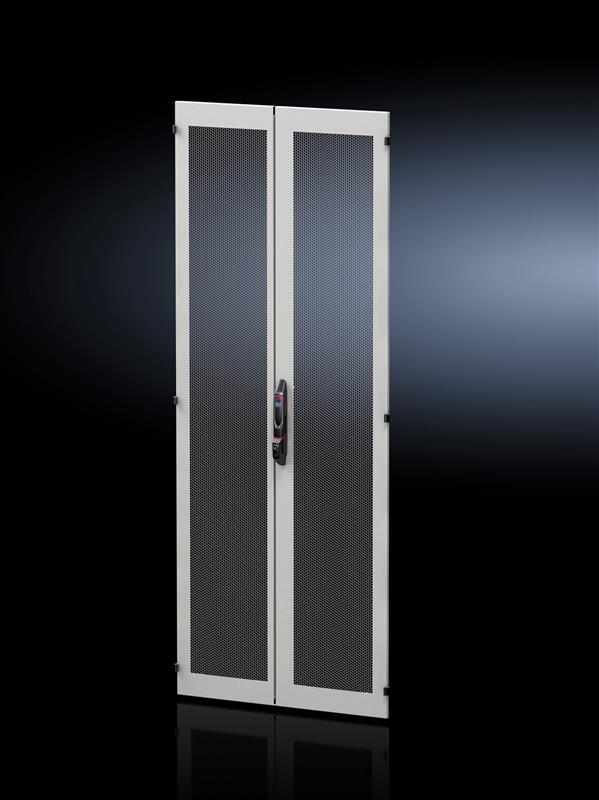 Rittal DK 5301.652 Sheet steel door, vertically divided, vented for VX IT, to replace existing doors The vented surface area is approx 85% perforated For enclosure width: 800 mm, for enclosure height: 2,000 mm Turkey