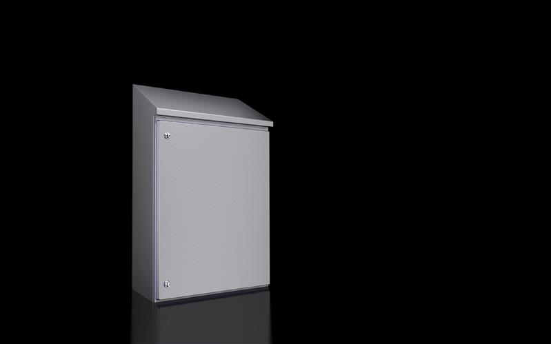 Rittal HD 1312.600 VX Compact enclosure, WHD: 610x810(H1)x981(H2)x300 mm, stainless steel 14301, with mounting plate, with hinged door and silicone seal Turkey