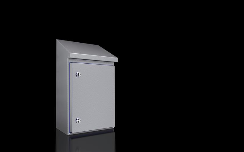 Rittal HD 1304.600 HD Compact enclosure, WxHxD: 310x430(H1)x549(H2)x210 mm, stainless steel, 14301, with mounting plate, with hinged door and silicone seal Turkey